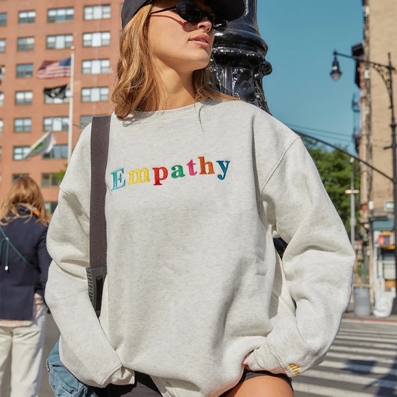 the mayfair group Tops - Empathy Always® Grey Crewneck